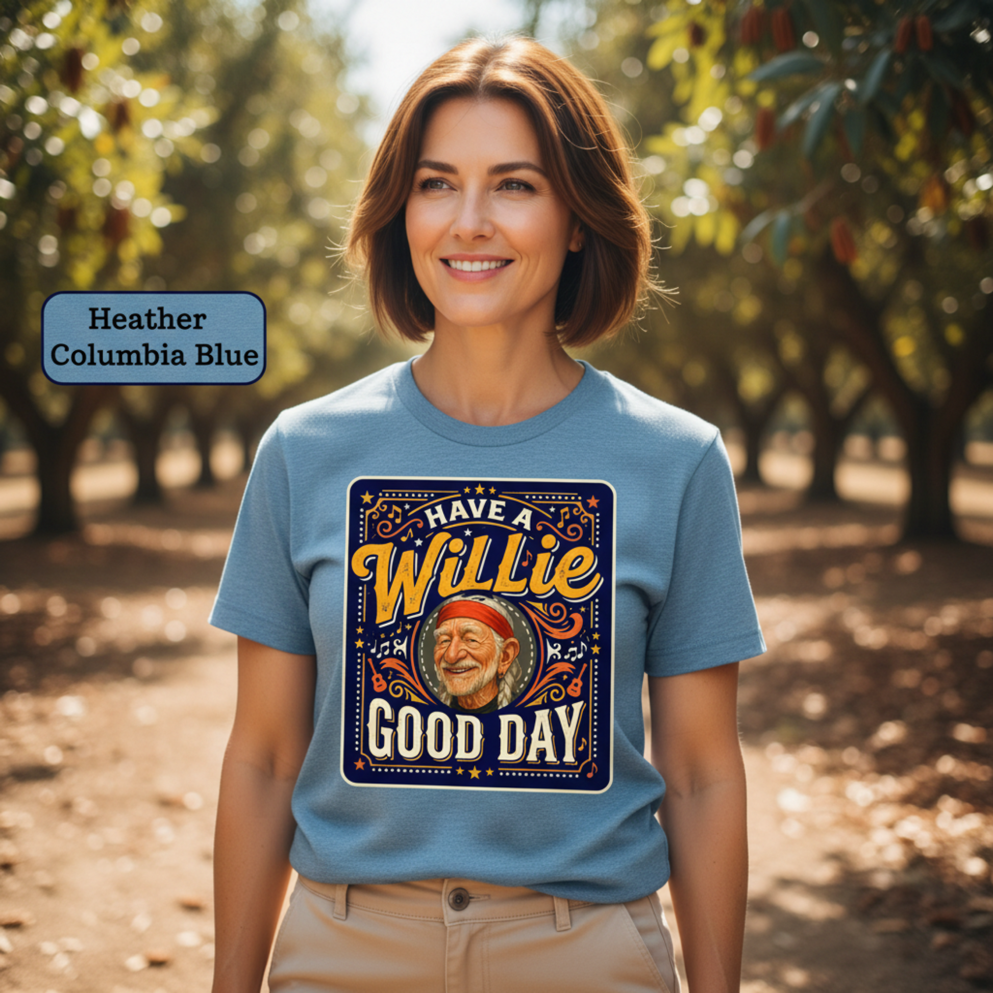Have a Willie Good Day Shirt • Country Music Tee • Americana Graphic • Retro Western  • Southern Gift Idea • NuttyMerch Vintage Style