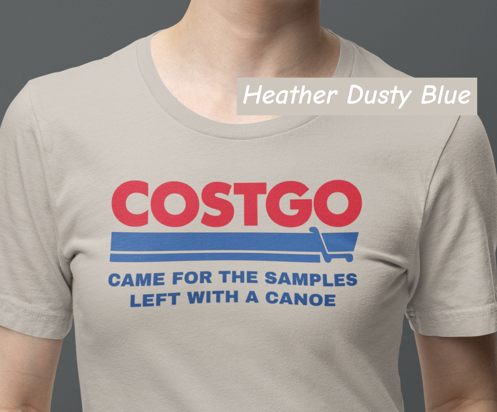 Costgo Samples Funny Tee Bella + Canvas 3001 Costco Parody Shirt Unisex