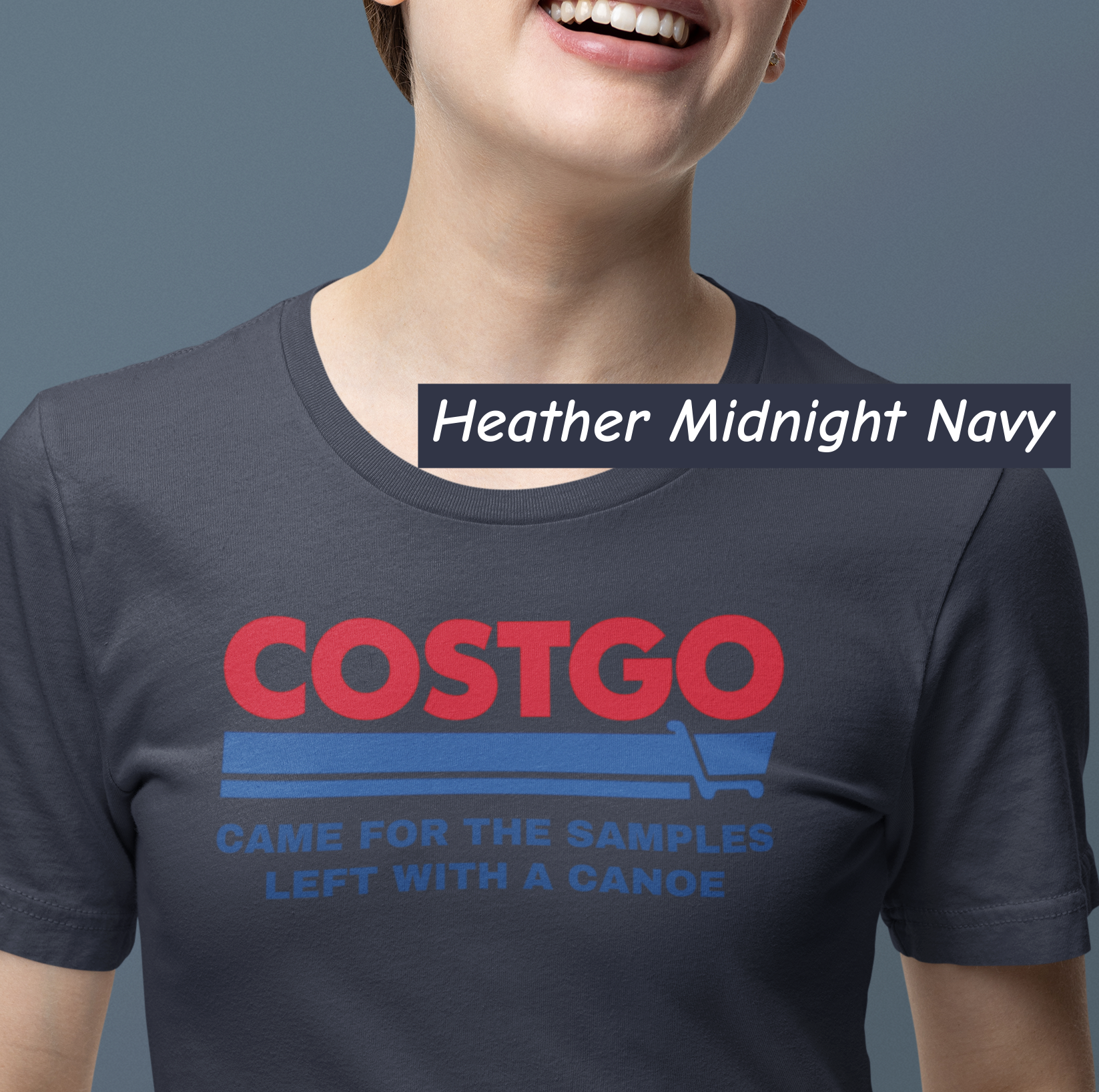 Costgo Samples Funny Tee Bella + Canvas 3001 Costco Parody Shirt Unisex
