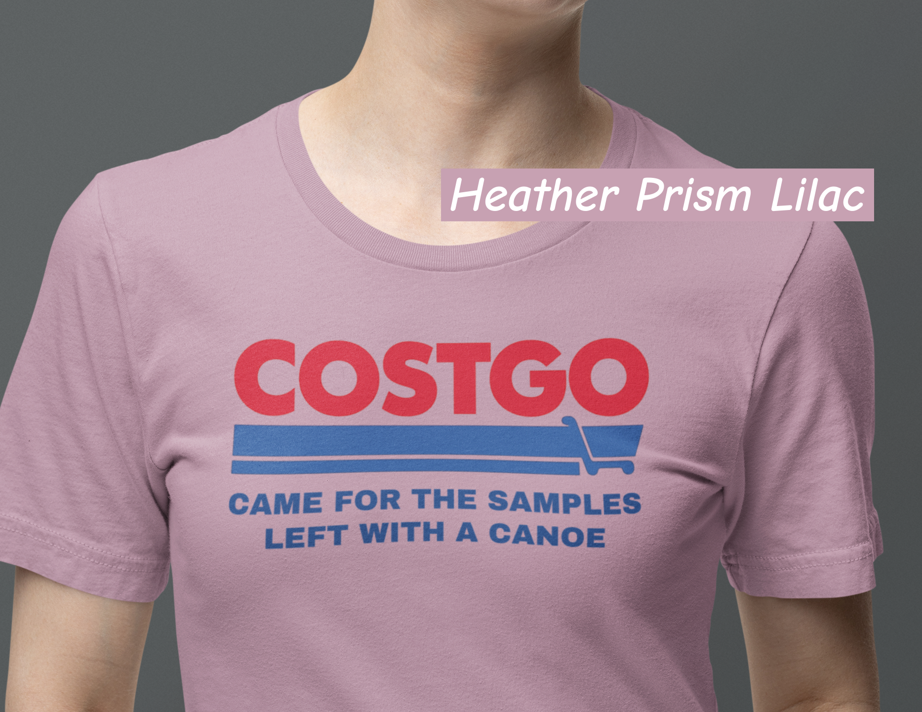 Costgo Samples Funny Tee Bella + Canvas 3001 Costco Parody Shirt Unisex