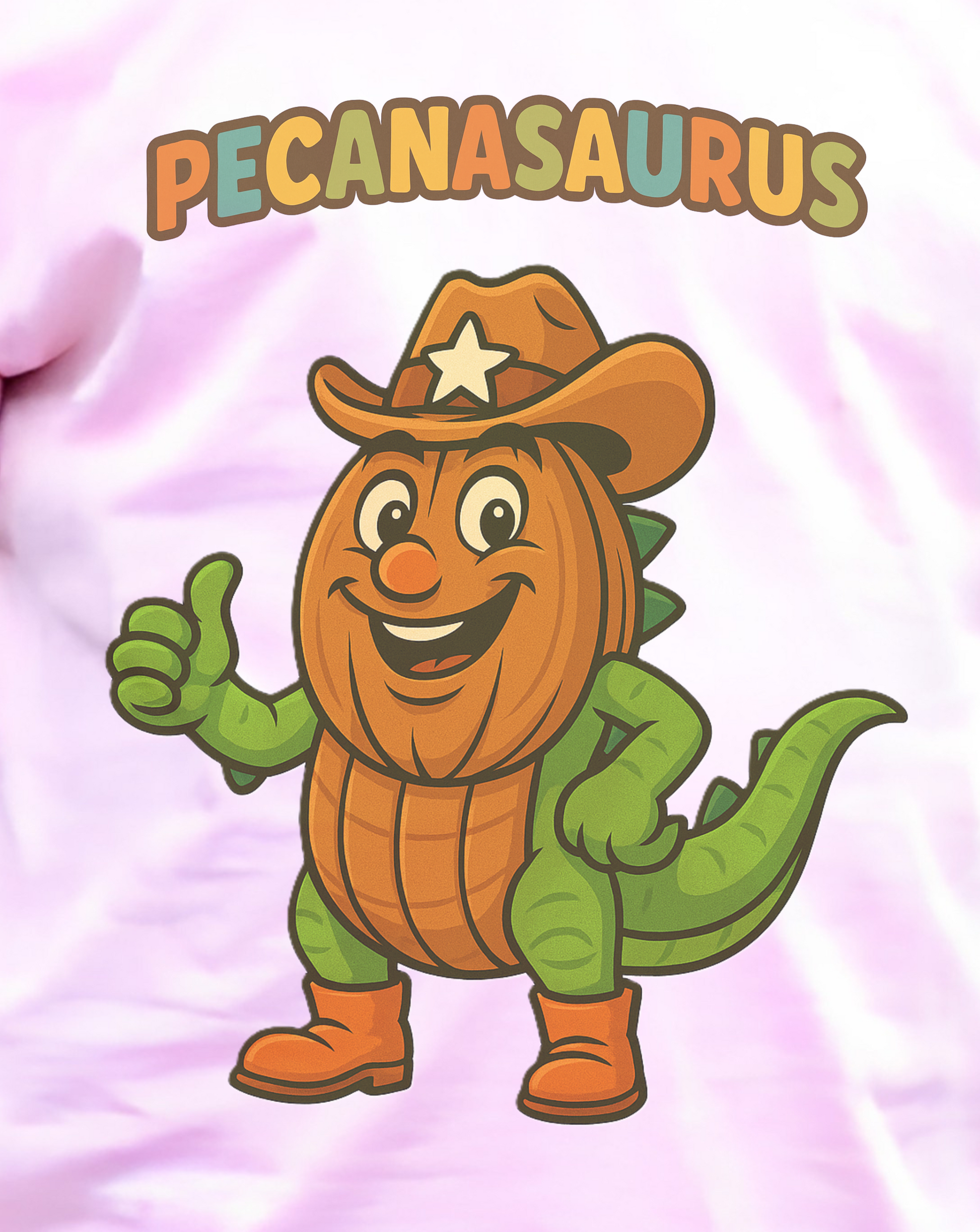 Pecanasaurus Kids Tee – The Cutest Dino in the Nutty Kingdom